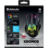 Мишка Defender Kronos GM-695 Wireless Black (52695) - 8