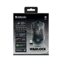 Мишка Defender Warlock GM-709L RGB Wireless Black (52709) - 9