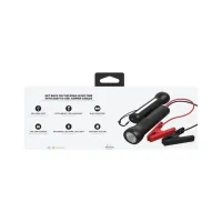 Пуско зарядний пристрій Mophie 9900mAh 2A, бустер 400A, вбудований ліхтарик 450lm, Black (53046) - Зображення 12