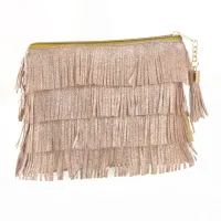 Пенал Yes Косметичка Weekend Charm 1 відділення Золотистий (532716) - 1