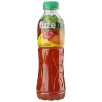 Напій Fuzetea Чай холодний чорний Зі смаком персика та гібіскуса 500 мл (5449000236623) - 1