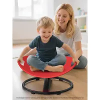 Гойдалка дитяча DKWAY CK-7 (тренування рівноваги) червона (548901984) - 6