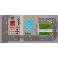 Ігровий набір ZIPP Toys Dino автотрек-серпантин електричний, 6 машинок (5501A) - 11