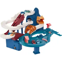 Ігровий набір ZIPP Toys Dino автотрек-серпантин електричний, 6 машинок (5501A) - 4