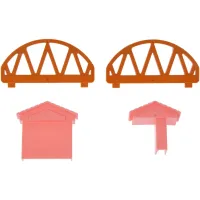 Ігровий набір ZIPP Toys Dino автотрек-серпантин електричний, 6 машинок (5501A) - 9