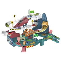 Ігровий набір ZIPP Toys Dino автотрек-серпантин електричний, 6 машинок (5501A) - 1