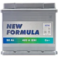 Акумулятор автомобільний NEW FORMULA 50Ah Ев (-/+) 420EN (5502204209) - 3