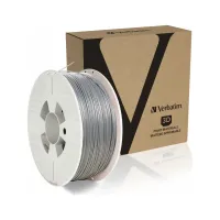 Пластик для 3D-принтера Verbatim PLA, 1.75 мм, 1кг, Grey Aluminium (55319) - Изображение 2