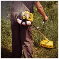 Тример садовий Sigma бензиновий 2.4кВт 43.0см, жорсткий вал U-ручка (5612601) - 12