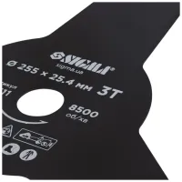 Ніж для тримера Sigma 255x25.4мм, 3Т (5624311) - 4