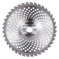 Ніж для тримера Sigma з твердосплавними напайками 255x25.4мм 40Т хвилеподібний (5624621) - 3