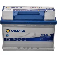 Акумулятор автомобільний Varta BlueDynamicEFB70AhЕв(-/+)(760EN) N70 (570500076) - 1