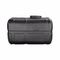 Ємність для води Пласт Бак квадратна не харчова 200 л прямокутна чорна видувна (5707) - Image 3