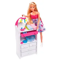 Лялька Simba Штеффі Вагітна двійнятами з немовлятами та аксесуари (5733333) - 1