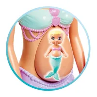 Лялька Simba набір Штеффі-вагітна та Кевін Сім''я русалок з малюком, аксесуари (5733524) - 5