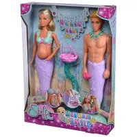 Лялька Simba набір Штеффі-вагітна та Кевін Сім''я русалок з малюком, аксесуари (5733524) - 9