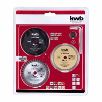 Круг відрізний Einhell набір 3шт, 89x10 мм, для деревних матеріалів та пластику (575915) - Image 5