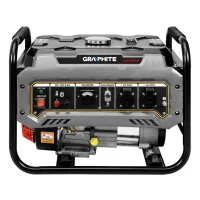 Генератор Graphite 230V (1 фаза), 2/2.2kW, ручной старт, AVR, 40кг (58G904) - Изображение 6