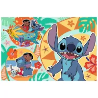 Пазл Trefl Maxi Lilo&Stitch Щасливий день 24 елемента (5900511143652) - 2