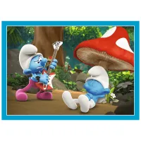 Пазл Trefl The Smurfs Село Смурфів 4 in 1 (35, 48, 54, 70) елемента (5900511346565) - 2