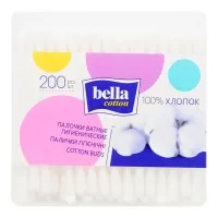 Ватні палички Bella Cotton 200 шт. (5900516400040) - 1