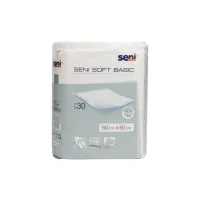 Пелюшки для малюків Seni Soft Basic 60х60 см 30 шт (5900516692308) - 1