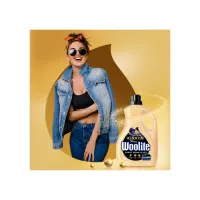 Гель для прання Woolite Для чорних, темних та джинсових тканин З кератином 1.8 л (5900627090451) - Зображення 2