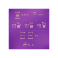 Гель для прання Woolite Для вовни та делікатних тканин З кератином 1.8 л (5900627090468) - Зображення 6