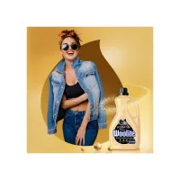 Гель для прання Woolite Для чорних, темних та джинсових тканин З кератином 2.7 л (5900627090482) - Зображення 2