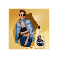 Гель для прання Woolite Для чорних, темних та джинсових тканин З кератином 3.6 л (5900627090529) - 2