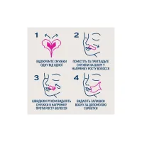 Воскові смужки Veet Minima Гіпоалергенні для чутливої шкіри обличчя 20 шт. (5900627095883) - 4