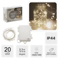 Гірлянда Chomik Струна 2.3 м 20 LED Теплий білий (5900779802636) - 6