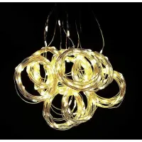 Гірлянда Chomik Штора 3 х 3 м 300 LED Теплий білий USB з пультом (5900779879997) - 5