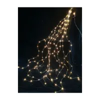 Гірлянда Chomik Оберемок струн 200 LED 10х2 м, теплий білий, IP44, від мережі (5900779901780) - 2