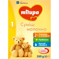 Дитяча суміш Milupa 1 молочна 350 гр (5900852025488) - Зображення 1