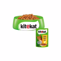 Вологий корм для кішок Kitekat з куркою в соусі 85 г (5900951307355) - Image 3