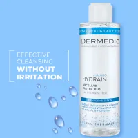 Мицеллярная вода Dermedic Hydrain 3 Hialuro H2O 500 мл (5901643174569) - Изображение 3