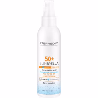 Средство от загара Dermedic Sunbrella Солнцезащитный молочко-спрей для тела SPF50+ 150 мл (5901643175269) - Image 1