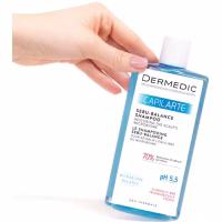 Шампунь Dermedic Capilarte Sebu-Balance Для жирного волосся Відновлення мікробіому шкіри голови 300 мл (5901643176945) - Image 2