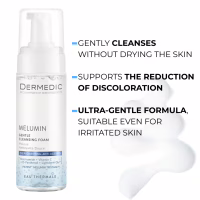 Пінка для вмивання Dermedic Melumin Gentle Cleansing Foam Для чутливої шкіри 170 мл (5901643177492) - Image 3