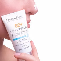 Средство от загара Dermedic Sunbrella Ультралегкий защитный флюид SPF 50+ Для сухой и нормальной кожи 40 мл (5901643177546) - Image 4