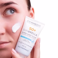Средство от загара Dermedic Sunbrella Ультралегкий защитный флюид SPF 50+ Для сухой и нормальной кожи 40 мл (5901643177546) - Image 5