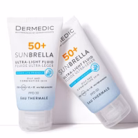 Средство от загара Dermedic Sunbrella Ультралегкий защитный флюид SPF 50+ Для жирной и комбинированной кожи 40 мл (5901643177560) - Image 3