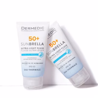 Средство от загара Dermedic Sunbrella Ультралегкий защитный флюид SPF 50+ Для сосудистой и гиперактивной кожи 40 мл (5901643177584) - Image 3