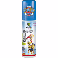 Спрей від комах Vaco Paw Patrol Sensitive Від комарів, кліщів і мошок з Icaridin 10% Для дітей від 6 місяців 80 мл (5901821953641) - Image 1