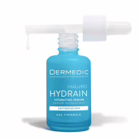 Сироватка для обличчя Dermedic Hydrain 3 Hialuro Зволожувальна для сухої шкіри обличчя, шиї та зони декольте 30 мл (5906739783199) - Image 2