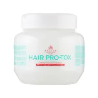 Маска для волосся Kallos Cosmetics Hair Pro-Tox Відновлювальна з кератином, колагеном і гіалуроновою кислотою 275 мл (5998889515942) - 1