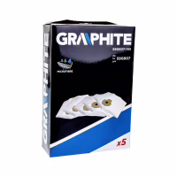 Мішок для пилососу Graphite мешки для полесоса 59G607, 5 шт (59G607-145) - Image 4