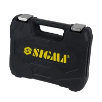 Набір інструментів Sigma насадок торцевих та біт 1/4" 46шт CrV mid (6003511) - Зображення 5