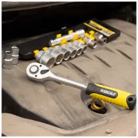 Набір торцевих головок Sigma 1/2" з набором насадок та подовжувачем 12шт CrV mid (6003701) - Зображення 6